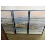 GROUP OF 3 FRAMED PRINTS