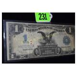 US SERIES 1899 $1.00 SILVER CERTIFICATE