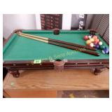 VINTAGE CHILDRENS POOL TABLE