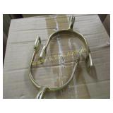 GROUP OF 30 PAIRS CONTEMPORARY BRASS CALVARY