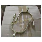 GROUP OF 30 PAIRS CONTEMPORARY BRASS CALVARY