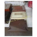 GROUP OF 5 FLATWARE CHESTS