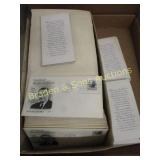 LARGE GROUP OF LBJ INAUGURATION LETTERS ETC.