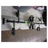 USED GUN RACK WITH ACCESSORIES