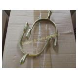 GROUP OF 30 PAIRS CONTEMPORARY BRASS CALVARY