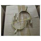 GROUP OF 30 PAIRS CONTEMPORARY BRASS CALVARY