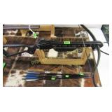 USED CROSSBOW WITH 3 ARROWS, NOT A TOY FOR