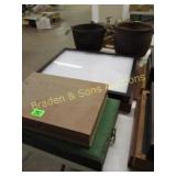 GROUP OF 4 TABLE TOP DISPLAY CASES