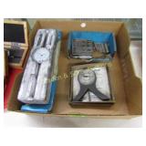 BOX OF ASSTD MACHINIST TOOLS