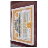 GROUP OF 30 CANCELED STOCK BONDS