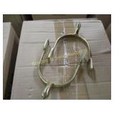 GROUP OF 30 PAIRS CONTEMPORARY BRASS CALVARY