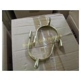 GROUP OF 30 PAIRS CONTEMPORARY BRASS CALVARY