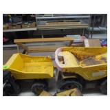 GROUP OF 2 TONKA DUMP TRUCKS