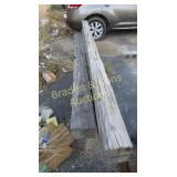 LARGE GROUP OF ASSTD USED WOODEN FENCE