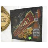 VINTAGE BUD LITE BEER SIGN NEEDS REPAIR