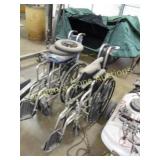 GROUP OD 2 USED WHEEL CHAIRS