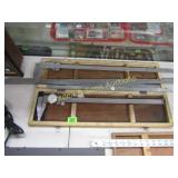 USED 18" AND 24 CENTIMETER CALIPERS AND STAINLESS