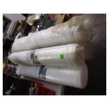GROUP OF 5 ROLLS OF FOAM UNDERLAMENT