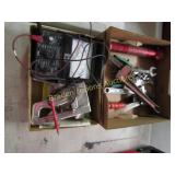 GROUP OF 2 BOXES OF ASSTD TOOLS ETC