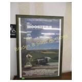 FRAMED HOOSIERS MOVIE POSTER