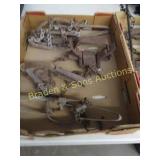 BOX OF ASSTD ANTIQUE TRAPS