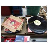 GROUP OF 2 BOXES OF ASSTD RECORDS