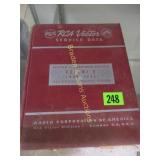 VINTAGE RCA VICTOR SERVICE BOOK. FIRST EDTION