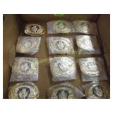 GROUP OF 12 NEW MILITARY BELT BUCKLES