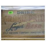 ANTIQUE GRAND PRIZE LAGE BEER WOODEN BEER