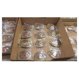 GROUP OF 12 NEW MILITARY BELT BUCKLES