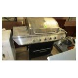 USED NEXGRILL 5 BURNER BBQ GRILL, NO BOTTLE