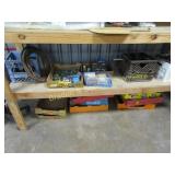 SHELF OF ASSTD ELECTRICAL SUPPLIES, ETC
