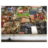 GROUP OF 6 BOXES OF ASSTD BOOT MAKING SUPPLIES