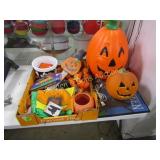 GROUP OF ASSTD HALLOWEEN DECORATIONS