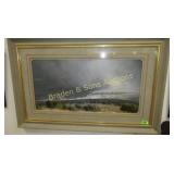 FRAMED 16" X 32" ARTIST SIGNED LIMITED ED 58/550