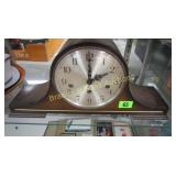 VINTAGE MANTLE CLOCK, NEEDS REPAIR