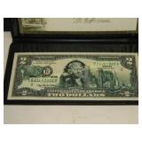 US SERIES 2003 COMMEMORATIVE TEXAS $2 BILL