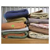 GROUP OF 10 PACKING QUILTS