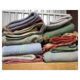 GROUP OF 10 PACKING QUILTS