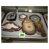 TRAY OF ASSTD POLISHED ROCKS