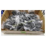 GROUP OF APPROX 100 CAVALRY LEATHER SPUR STRAPS