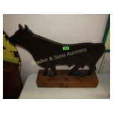 ANTIQUE BULL SHAPED WINDMILL WEIGHT