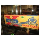 VINTAGE WINCHESTER WESTERN X HAND TRAP WITH BOX