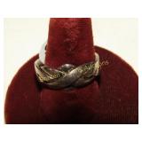 LADIES STERLING SILVER RING SZ 9