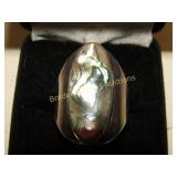 LADIES STERLING SILVER RING SZ 11