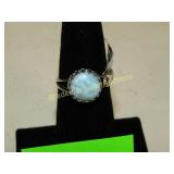 LADIES STERLING SILVER RING SZ 6