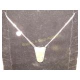 FOSSILZED MAMMOUTH TOOTH NECKLACE