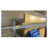 ROCK BREAKER & 4 PIPE CLAMP RODS