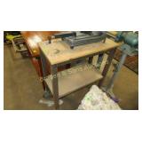 USED 32" X 16" HEAVY DUTY PORTABLE WORK TABLE