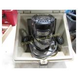 USED CRAFTSMAN ROUTER WITH CARRY CASE